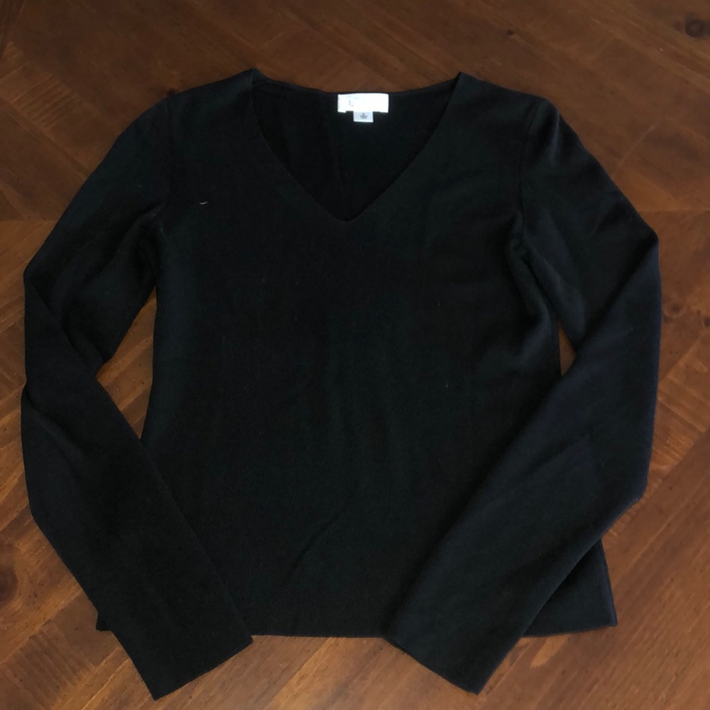 LOFT fine knit sweater S